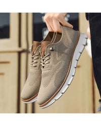 Dean Knit Mesh Lace Up Sneakers