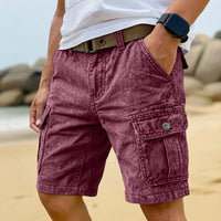 Arden Stone Washed Cargo Shorts