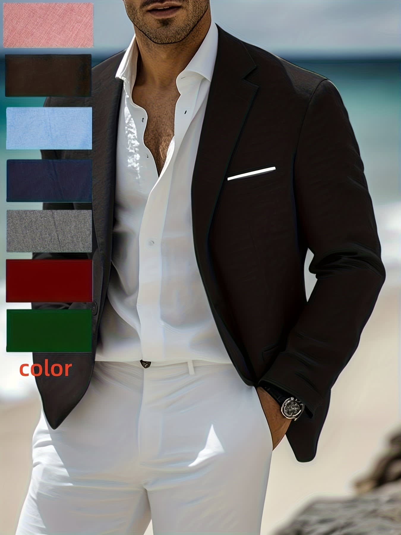 Luka Tailored Notch Lapel Blazer_8