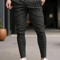 Obadiah Pleated Slim Fit Trousers