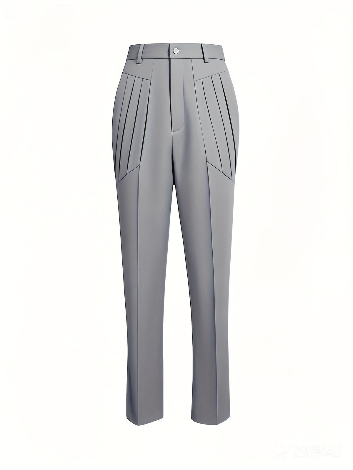 Obadiah Pleated Slim Fit Trousers
