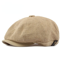 Coleman Open Weave Flat Cap