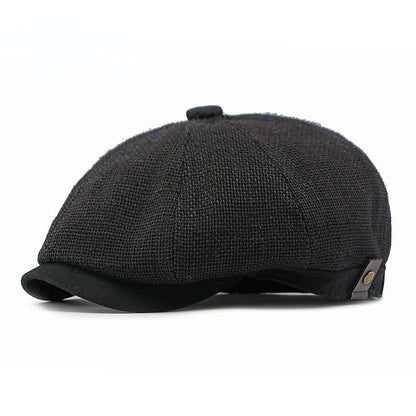 Coleman Open Weave Flat Cap_3