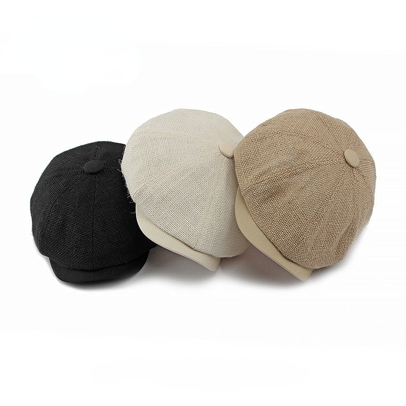 Coleman Open Weave Flat Cap