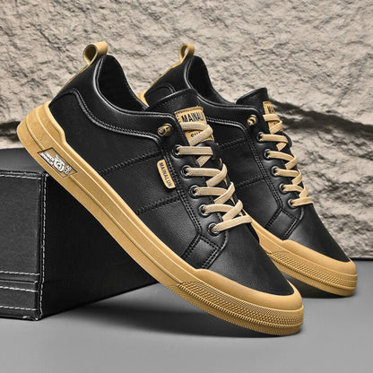 Finn Leather Low Top Sneakers
