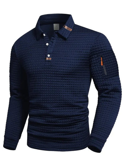 Jonas Zip Pocket Long Sleeve Polo_6