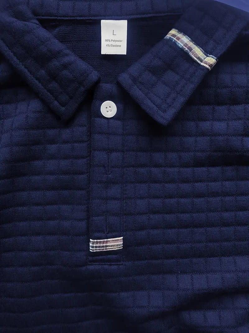 Jonas Zip Pocket Long Sleeve Polo