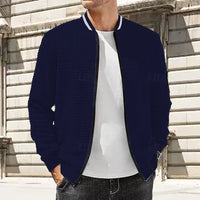 Fielding Waffle Knit Bomber Jacket
