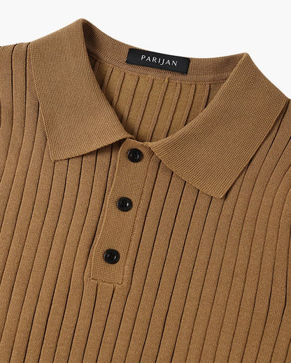Desmond Ribbed Knit Polo Shirt_11