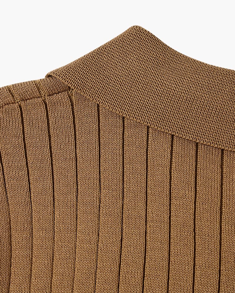 Desmond Ribbed Knit Polo Shirt_14