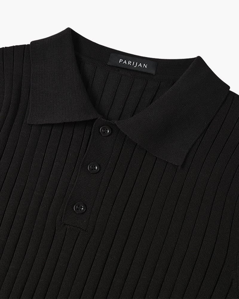 Desmond Ribbed Knit Polo Shirt_19