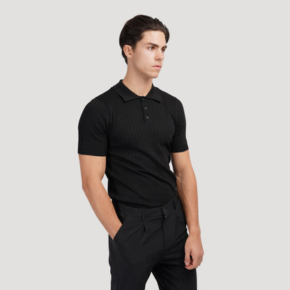 Desmond Ribbed Knit Polo Shirt_20