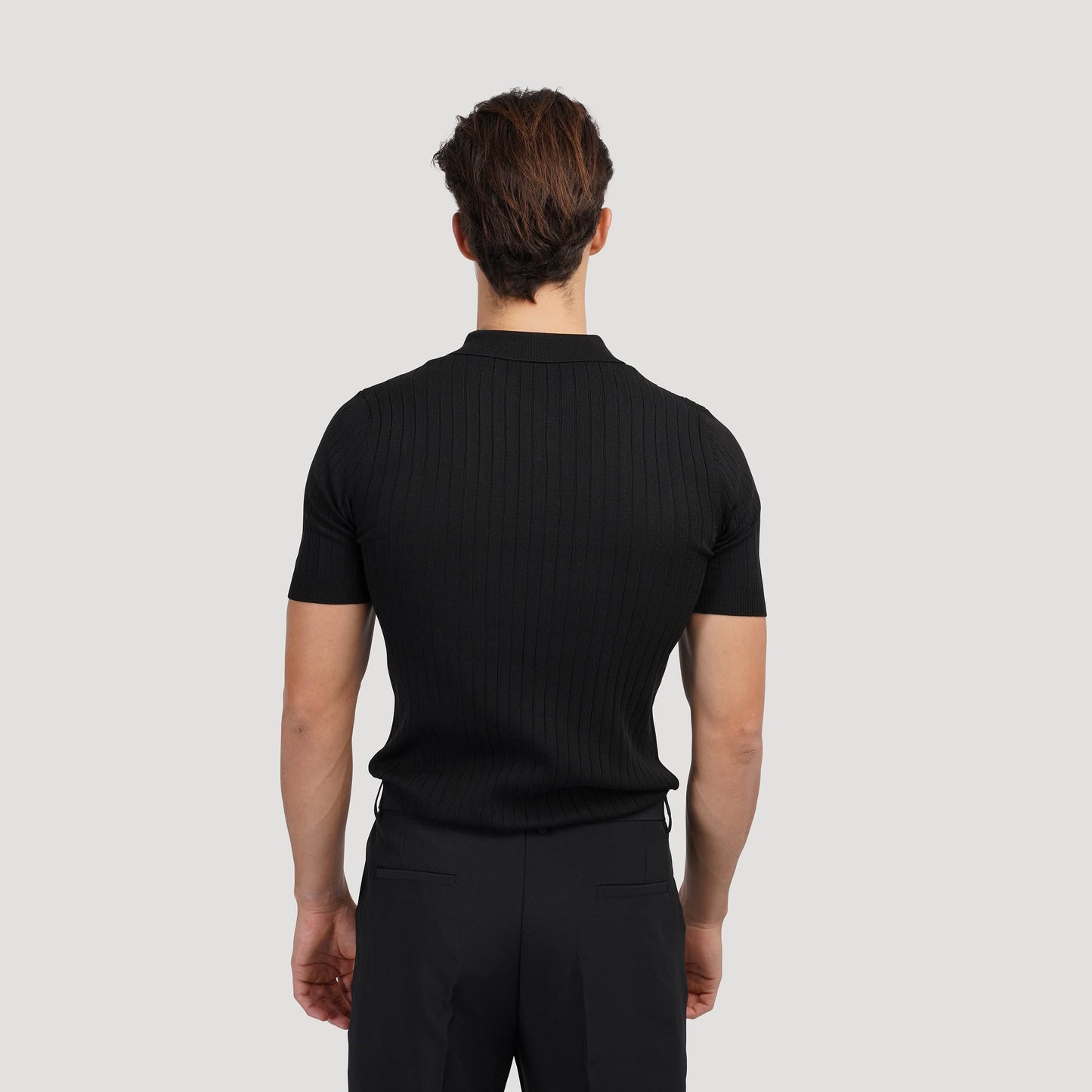 Desmond Ribbed Knit Polo Shirt_22