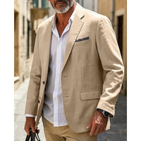 Fernando Flap Pocket Two Button Blazer