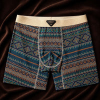 Adam Printed Long Leg Boxer Briefs Multipack