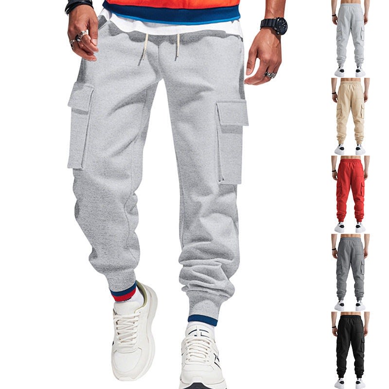 Ruskin Drawstring Cargo Joggers_1