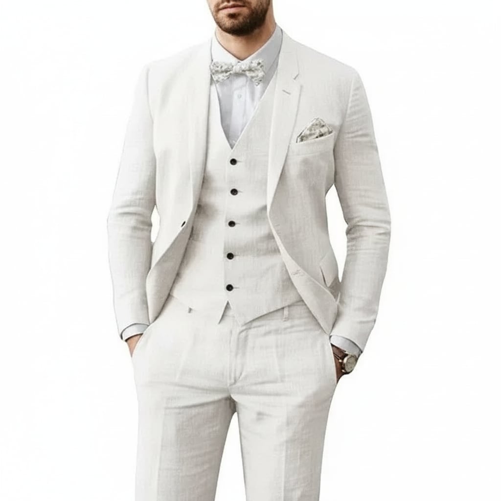 Bolton Three Piece Wedding Suit_2