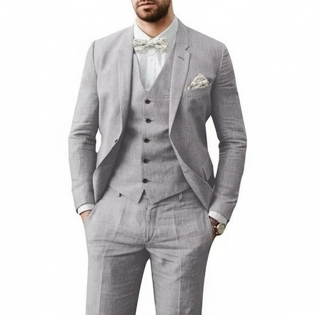 Bolton Three Piece Wedding Suit_5