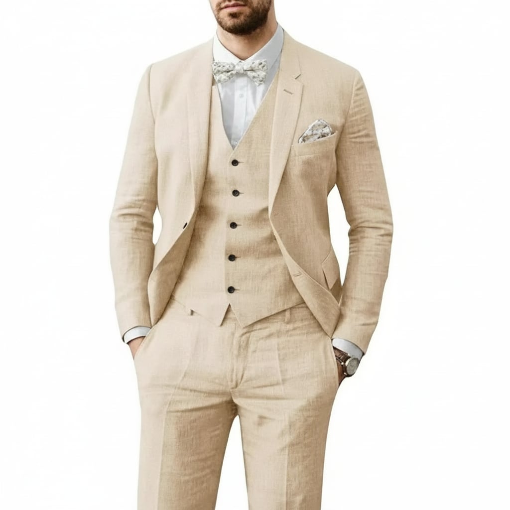 Bolton Three Piece Wedding Suit