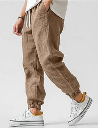 Kelsey Linen Relaxed Fit Joggers