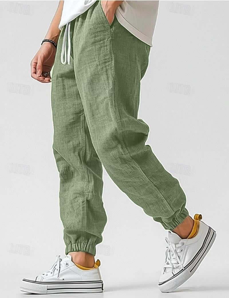 Kelsey Linen Relaxed Fit Joggers
