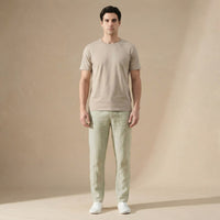 Maurice Straight Leg Linen Trousers