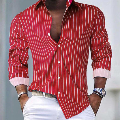 Mercer Pinstripe Long Sleeve Shirt_2
