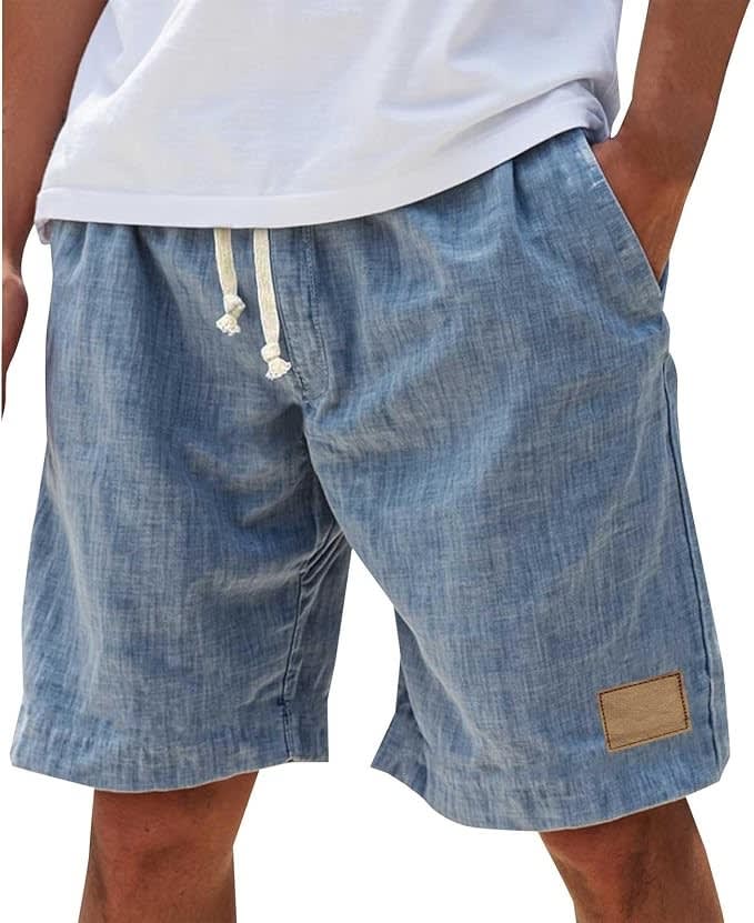 Basil Relaxed Fit Drawstring Shorts