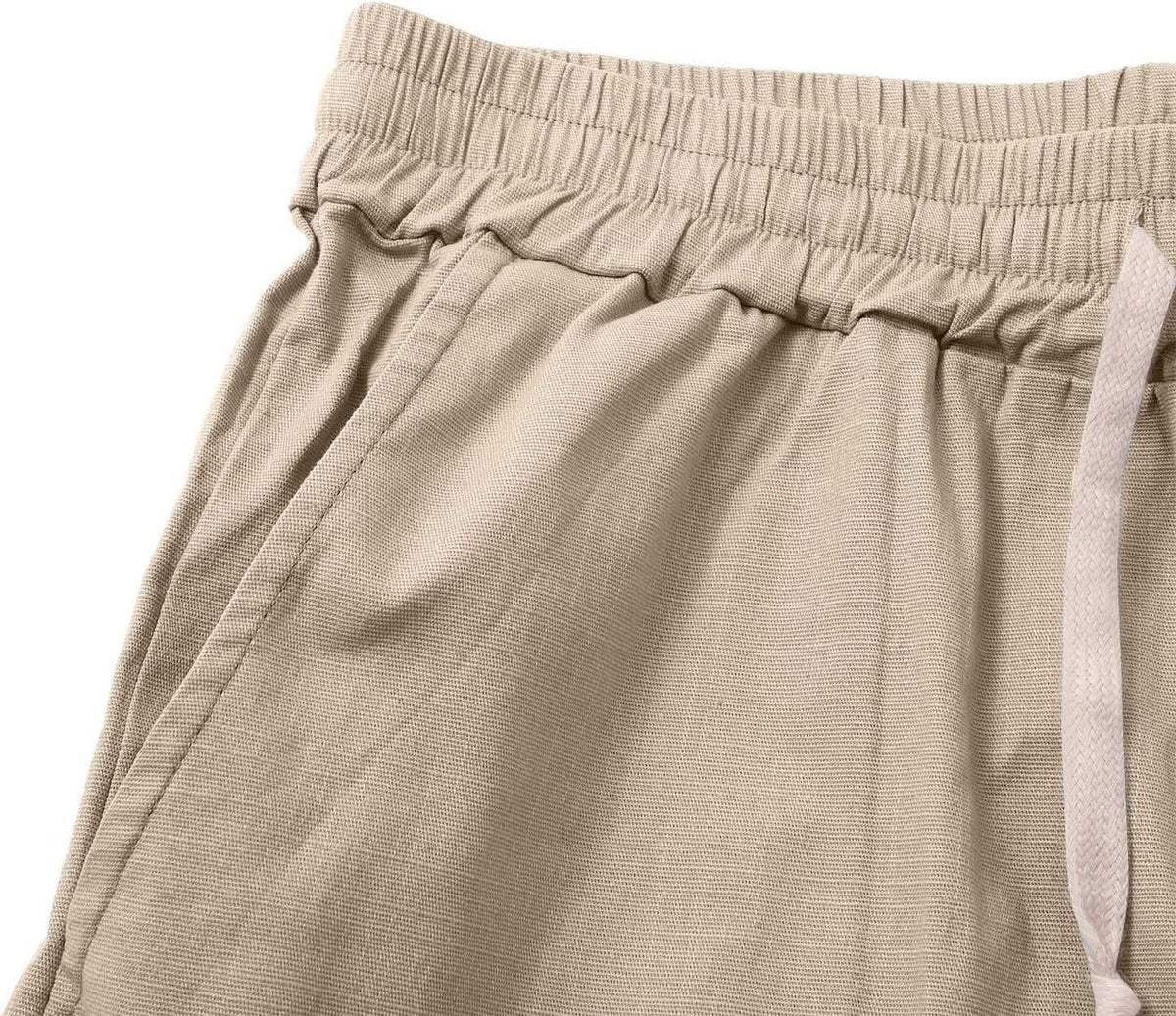 Basil Relaxed Fit Drawstring Shorts