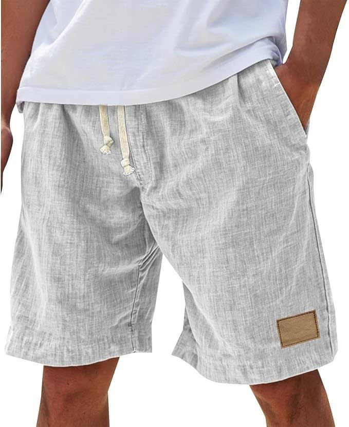 Basil Relaxed Fit Drawstring Shorts