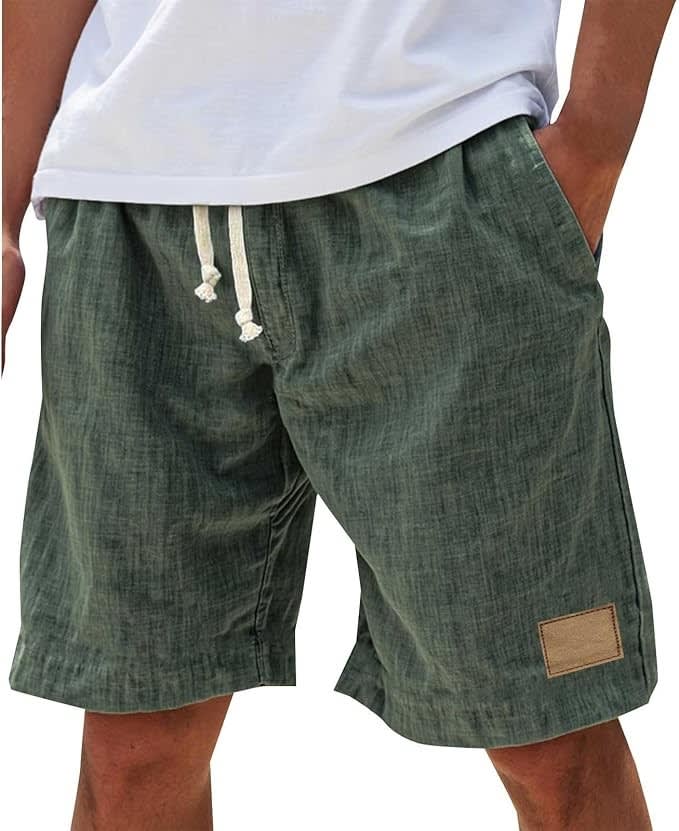 Basil Relaxed Fit Drawstring Shorts