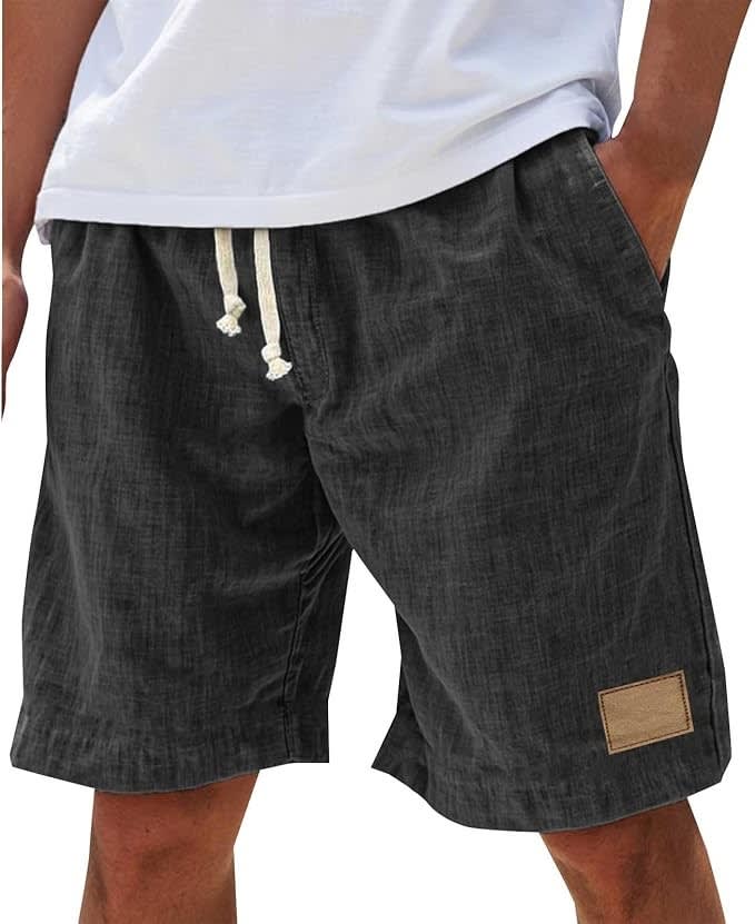 Basil Relaxed Fit Drawstring Shorts