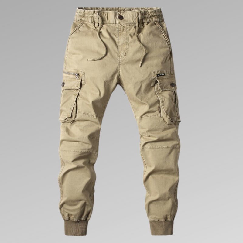 Rutledge Cotton Drawstring Cargo Pants_1