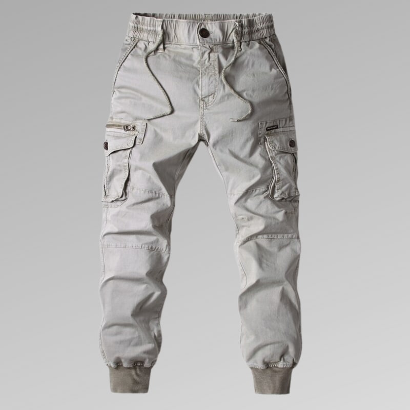 Rutledge Cotton Drawstring Cargo Pants