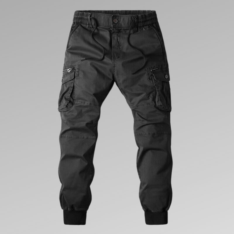 Rutledge Cotton Drawstring Cargo Pants_4