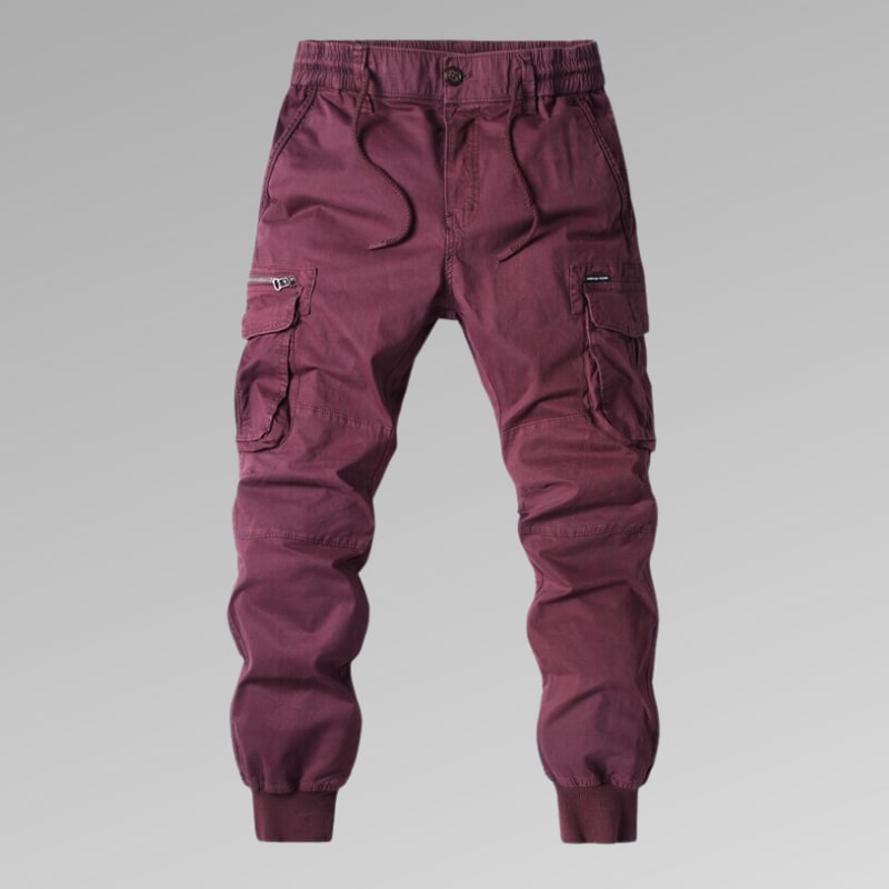 Rutledge Cotton Drawstring Cargo Pants_6