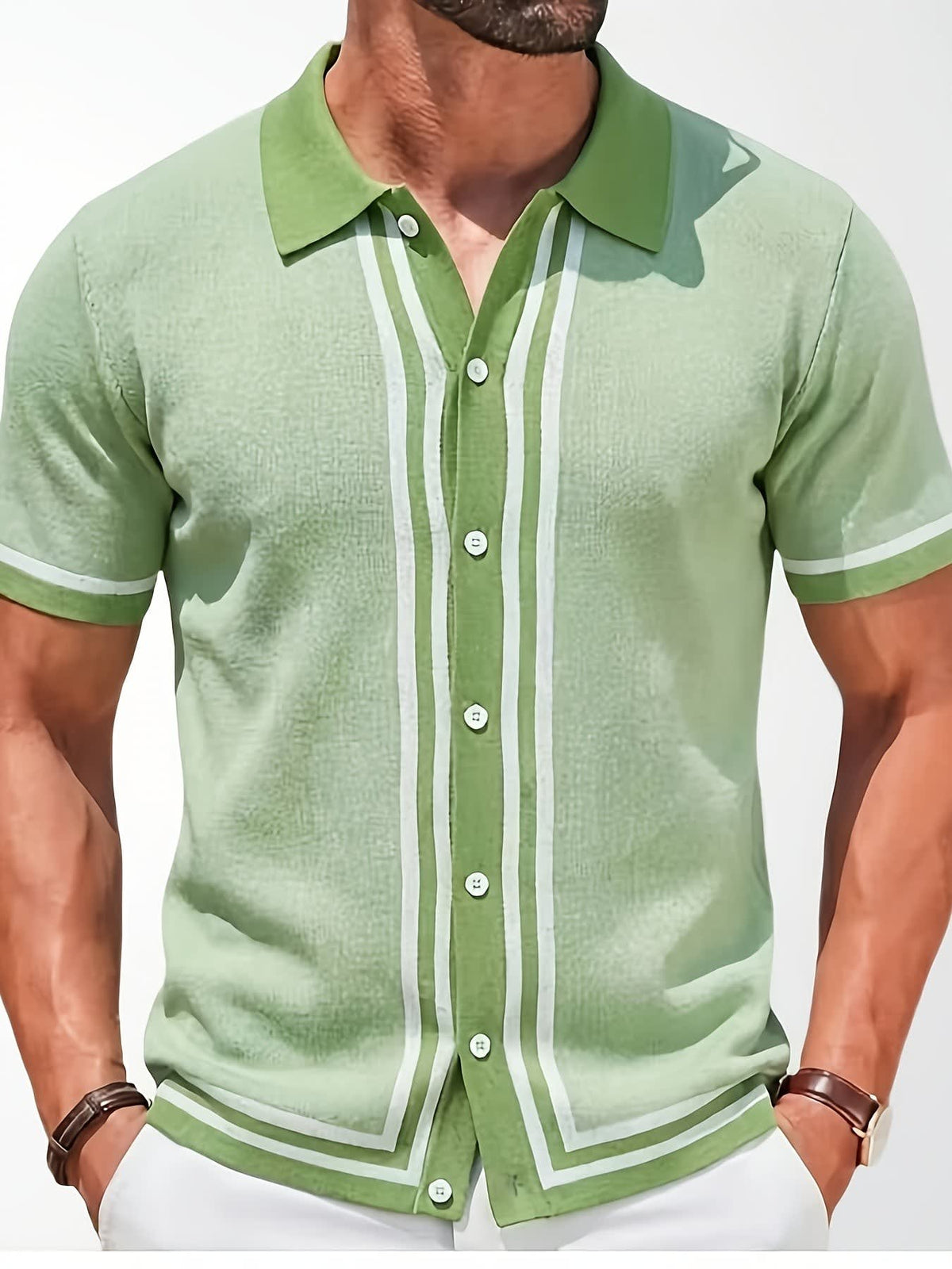 Layton Contrast Trim Short Sleeve Polo