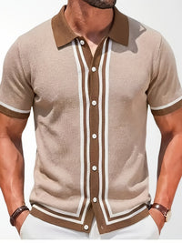 Layton Contrast Trim Short Sleeve Polo