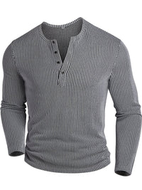 Lockhart Ribbed Long Sleeve Henley