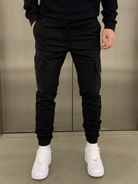 Lyle Drawstring Waist Cargo Pants