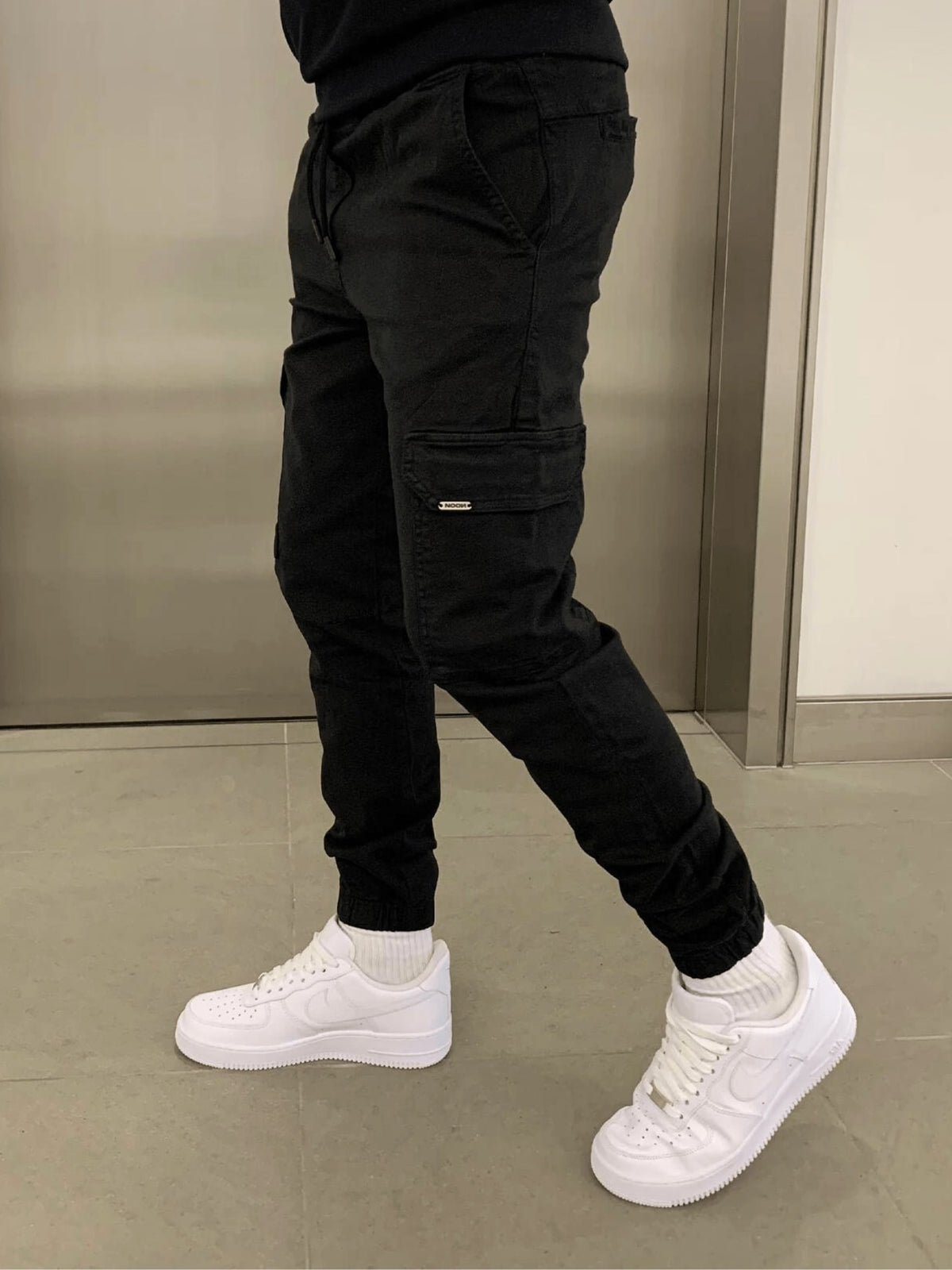Lyle Drawstring Waist Cargo Pants