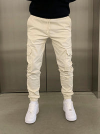 Lyle Drawstring Waist Cargo Pants