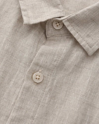Bartholomew Linen Short Sleeve Two Piece Set
