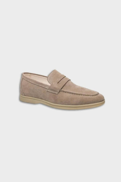 Sawyer Suede Leather Loafers_5