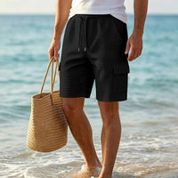 Orrin Textured Weave Cargo Shorts
