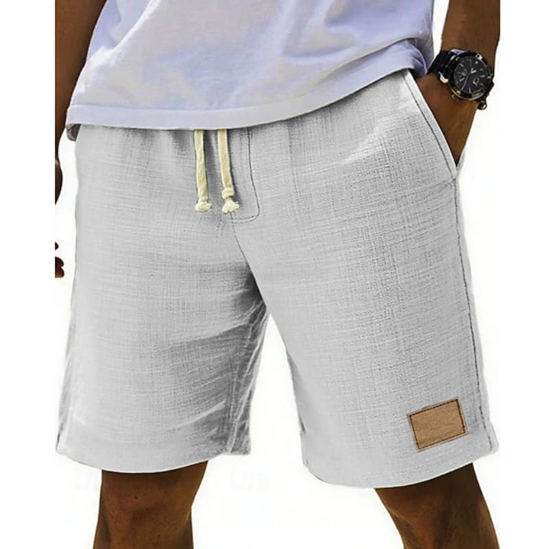 Dawson Textured Weave Drawstring Shorts