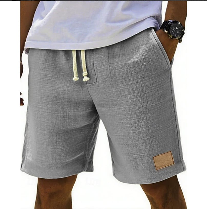 Dawson Textured Weave Drawstring Shorts