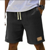 Dawson Textured Weave Drawstring Shorts