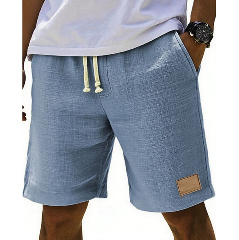 Dawson Textured Weave Drawstring Shorts