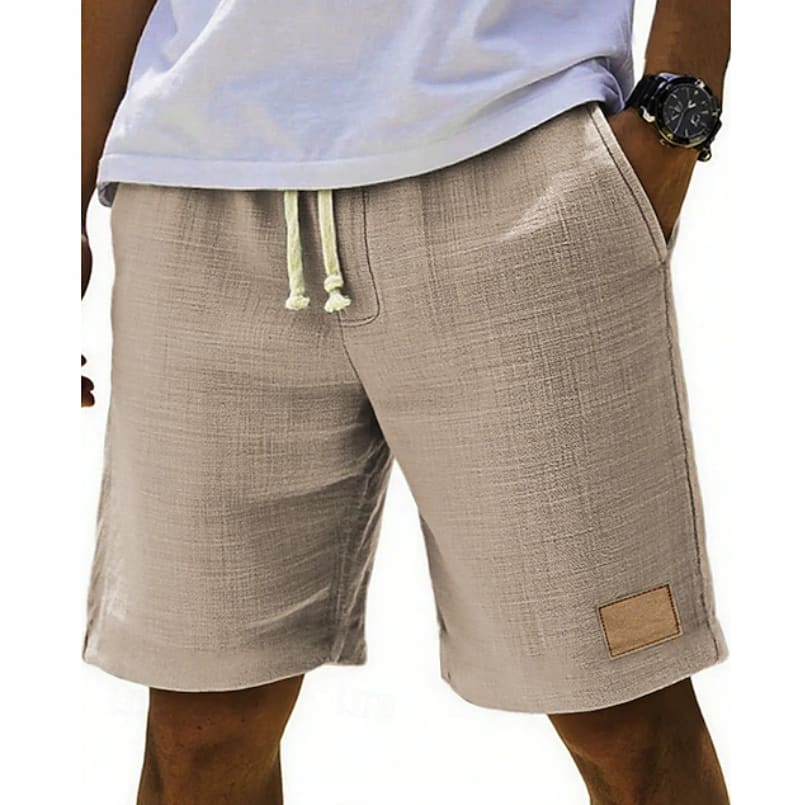 Dawson Textured Weave Drawstring Shorts
